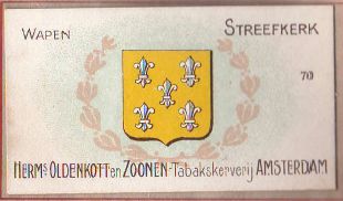 Wapen van Streefkerk/Coat of arms (crest) of Streefkerk