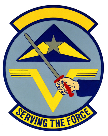 Coat of arms (crest) of 3rd Services Squadron, US Air Force