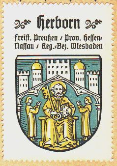 Wappen von Herborn (Hessen)/Coat of arms (crest) of Herborn (Hessen)
