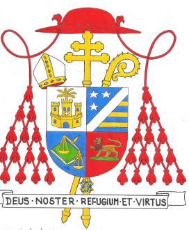 Arms of Luis de la Lastra y Cuesta