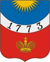 Arms (crest) of Tikhvin
