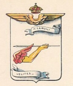 Coat of arms (crest) of the 9th Fighter Group, Regia Aeronautica