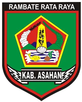 Coat of arms (crest) of Asahan Regency