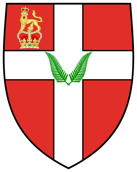 Coat of arms (crest) of Venerable Order of the Hospital of St John of Jerusalem Priory of New Zealand