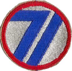 Coat of arms (crest) of the 71st Infantry Division, US Army