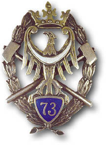 Coat of arms (crest) of the 73rd Infantry Regiment, Polish Army