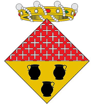 Escudo de Aiguafreda/Arms (crest) of Aiguafreda