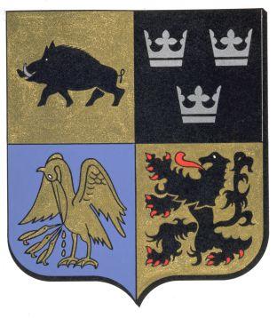 Wapen van Evergem/Coat of arms (crest) of Evergem