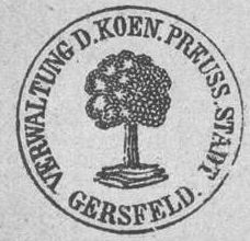 Siegel von Gersfeld