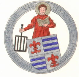 Wapen van Maasniel/Coat of arms (crest) of Maasniel