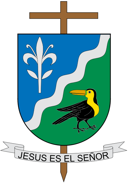 Arms (crest) of Diocese of San José del Guaviare