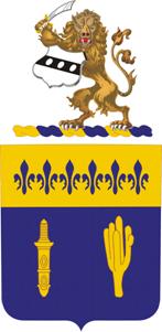 Arms of 109th Infantry Regiment, Pennsylvania Army National Guard
