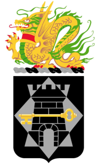 Coat of arms (crest) of the 126th Finance Battalion, US Army