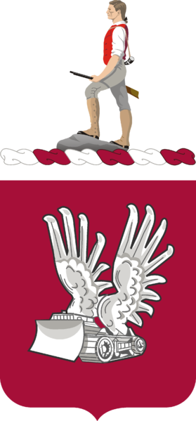 Arms of 365th Engineer Battalion, US Army