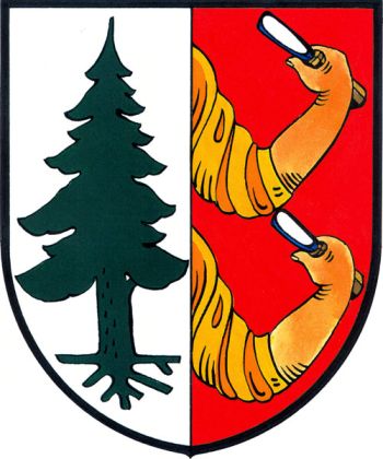 Coat of arms (crest) of Nová Ves v Horách