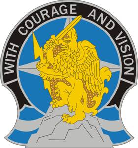 Coat of arms (crest) of 201st Military Intelligence Brigade, US Army