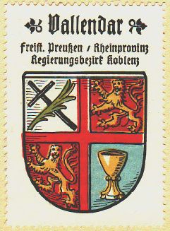 Wappen von Vallendar/Coat of arms (crest) of Vallendar