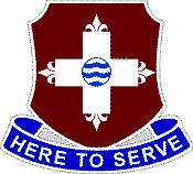 Coat of arms (crest) of 180th Medical Battalion, US Army