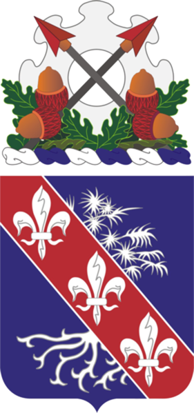 Coat of arms (crest) of the 327th Infantry Regiment, US Army