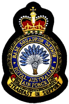 Coat of arms (crest) of the Base Squadron Darwin, Royal Australian Air Force
