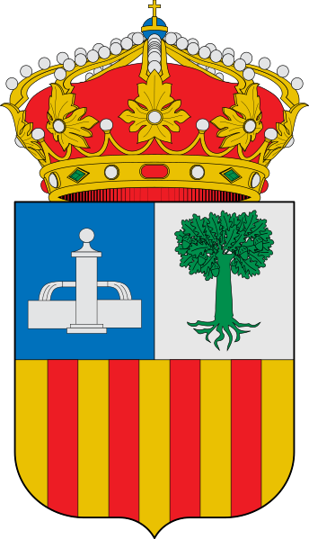 Escudo de Fuenterrobles/Arms (crest) of Fuenterrobles
