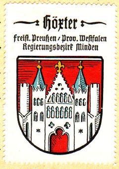 Wappen von Höxter/Coat of arms (crest) of Höxter