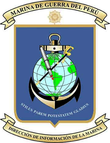 Arms (crest) of Naval Information Directorate, Navy of Peru
