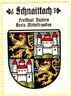 Wappen von Schnaittach/Coat of arms (crest) of Schnaittach