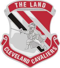 Arms of Cleveland High School Junior Reserve Officer Training Corps, US Army