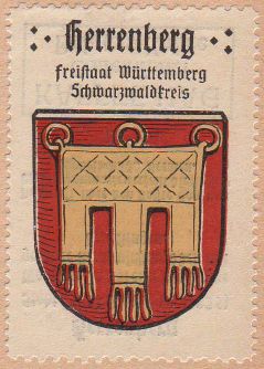 Wappen von Herrenberg/Coat of arms (crest) of Herrenberg