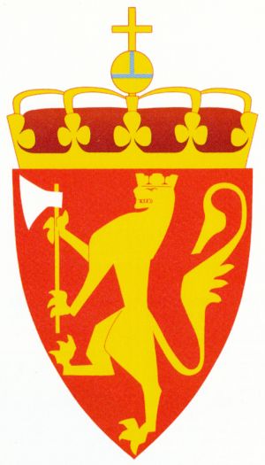 Coat of arms (crest) of National Arms of Norway