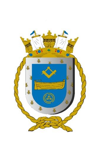 Coat of arms (crest) of the Small Craft Maintenance Centre, Brazilian Navy