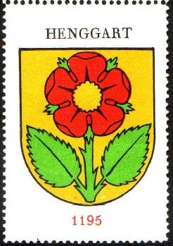 Wappen von/Blason de Henggart