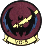 Coat of arms (crest) of the VQ-5 Sea Shadows, US Navy