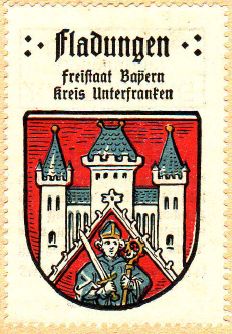 Wappen von Fladungen/Coat of arms (crest) of Fladungen