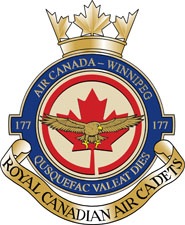 Coat of arms (crest) of the No 177 (Air Canada - Winnipeg) Squadron, Royal Canadian Air Cadets