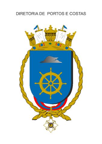 Coat of arms (crest) of the Directorate of Harbours and Coasts, Brazilian Navy