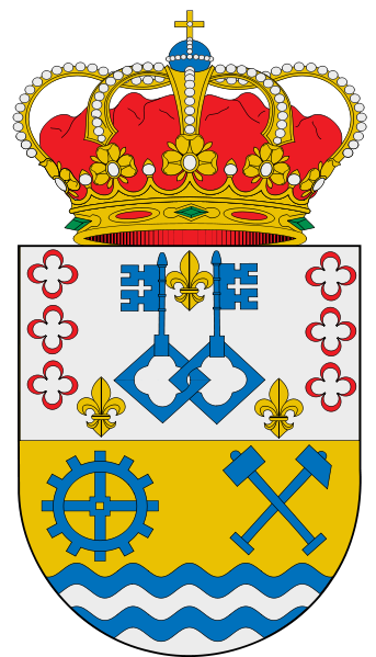 Escudo de Mieres (Asturias)/Arms (crest) of Mieres (Asturias)