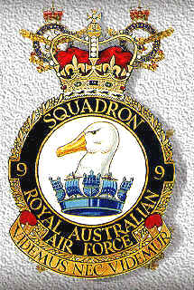 Coat of arms (crest) of the No 9 Squadron, Royal Australian Air Force