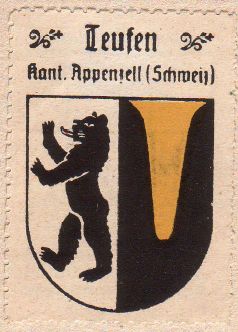 Wappen von/Blason de Teufen (Appenzell Ausserrhoden)