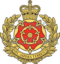 Arms of The Duke of Lancaster's Regiment (King's, Lancashire and Border), British Army