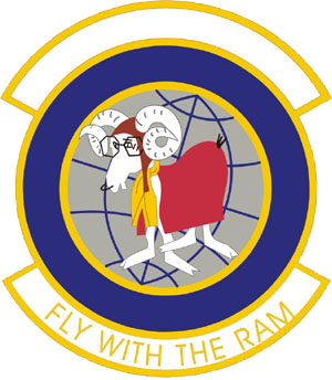 Coat of arms (crest) of the 732nd Airlift Squadron, US Air Force