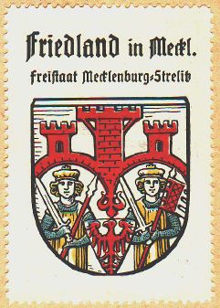 Wappen von Friedland (Mecklenburg)