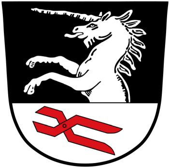 Wappen von Nußdorf (Chiemgau)/Arms (crest) of Nußdorf (Chiemgau)