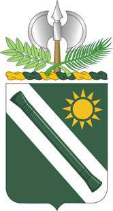 Arms of 701st Military Police Battalion, US Army