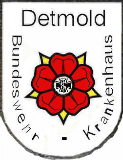 Coat of arms (crest) of the Bundeswehr Hospital Detmold, Germany