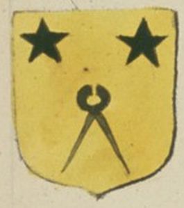 Arms (crest) of Cloth shearers, Dyers and Chemists in Niort