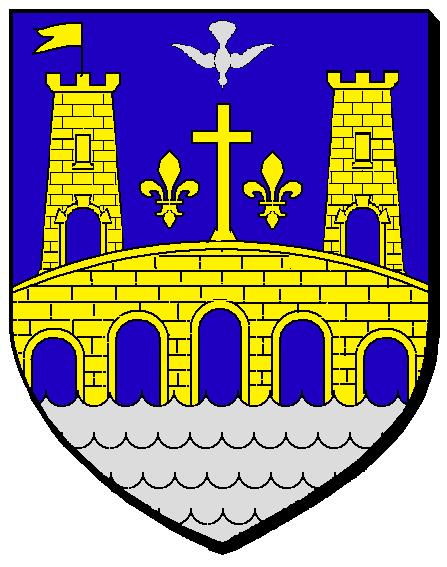 Pont-Saint-Esprit - Blason de Pont-Saint-Esprit / Armoiries - Coat of arms  - crest of Pont-Saint-Esprit