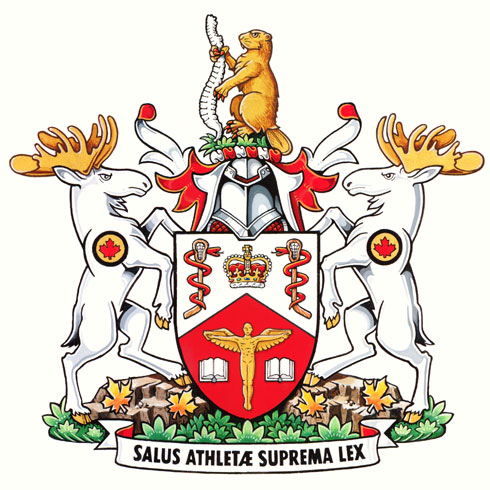 Coat of arms (crest) of Royal College of Chiropractic Sports Sciences