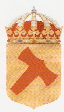 Coat of arms (crest) of the HMS Mjölner, Swedish Navy